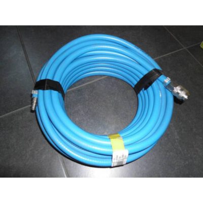Luchtslang 15 meter compl met orion koppelingen blauw