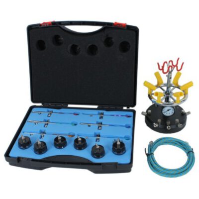 Zion Air Airbrush set voor 6 Kleuren