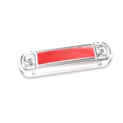 Zij/toplamp rood led 12/24V