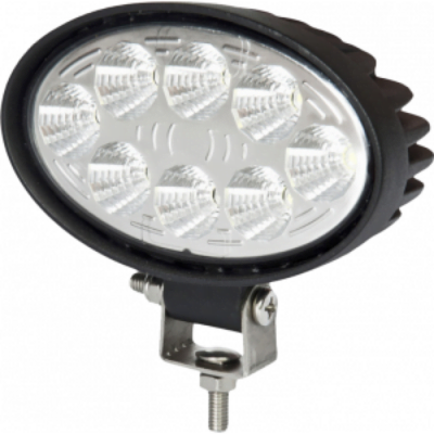 KSG LED werklamp ovaal 24W 9-32v 2000 Lumen