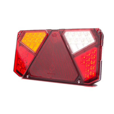 WAS LED Achterlicht Rechthoek 12-24V Links + achteruit