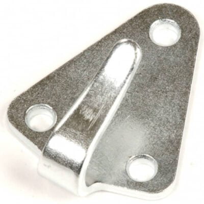 Touwhaak ijzer, opschroefbaar