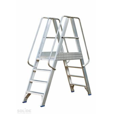 Solide Platform 2 x 4 Treden met dubbele toegang