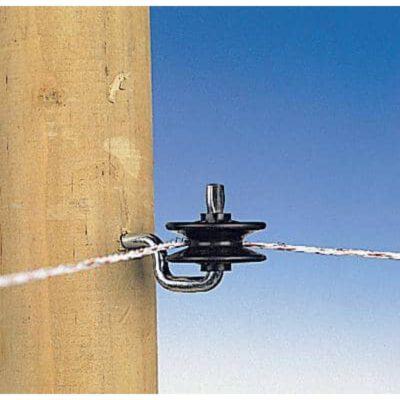 Gallagher ROL-HOEK ISOLATOR VOOR HOUTEN PALEN 5 stuks