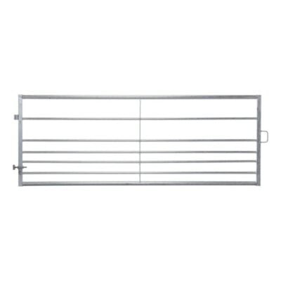 Landhek 3.00x1.10 mtr 7 gegalvaniseerde buizen