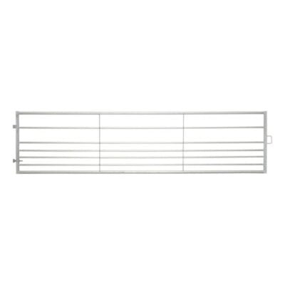 Landhek 4.50x1.10 mtr 7 gegalvaniseerde buizen