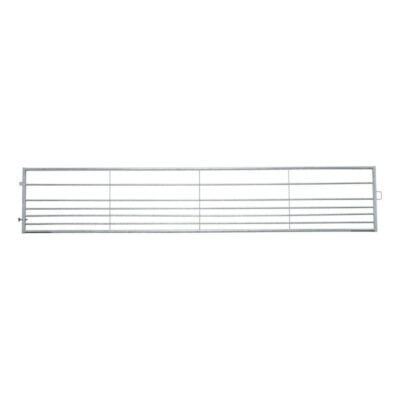 Landhek 6.00x1.10 mtr 7 gegalvaniseerde buizen