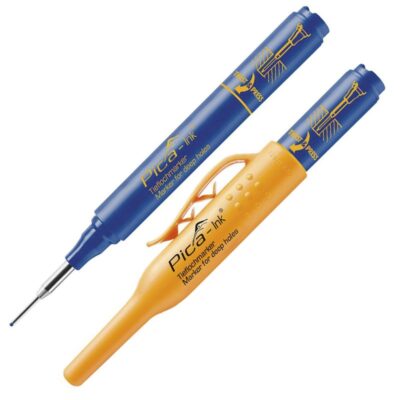 Pica 150/41 markeerstift voor diepe gaten blauw