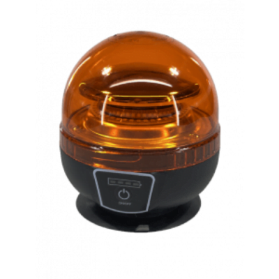 KSG LED Zwaailamp Flitslamp oplaadbaar, magneetvoet