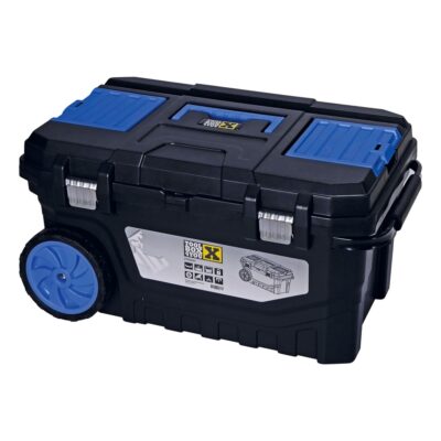 Toolbox4you Gereedschapskist op wielen en glijdende handgreep