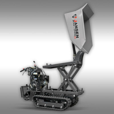 Jansen rupsdumper RD-300pro, hydraulische kiepbak met hoogkipsysteem