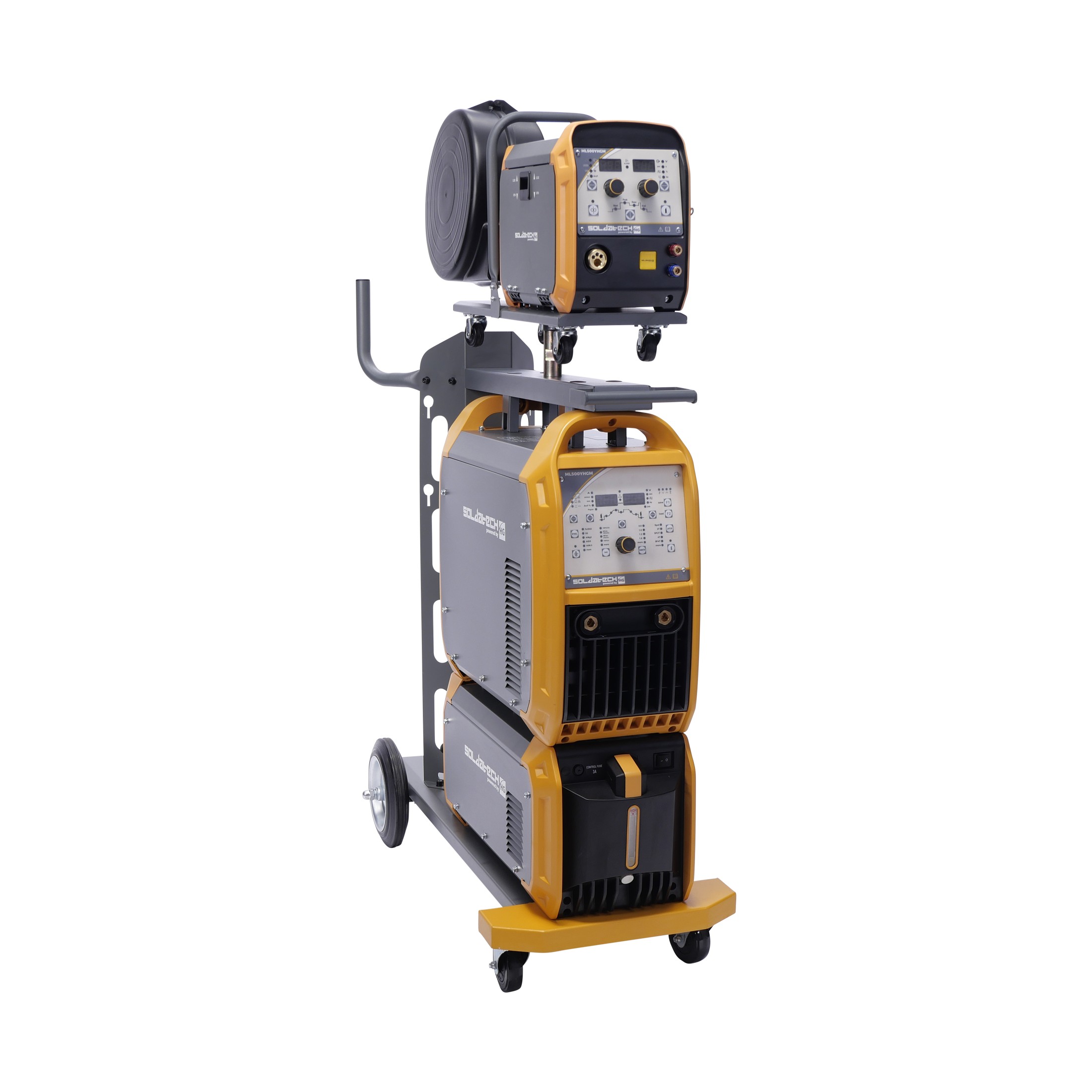 Soldatech MIG MAG lasapparaat dubbel Pulse 500A - Tuinmachineconcurrent